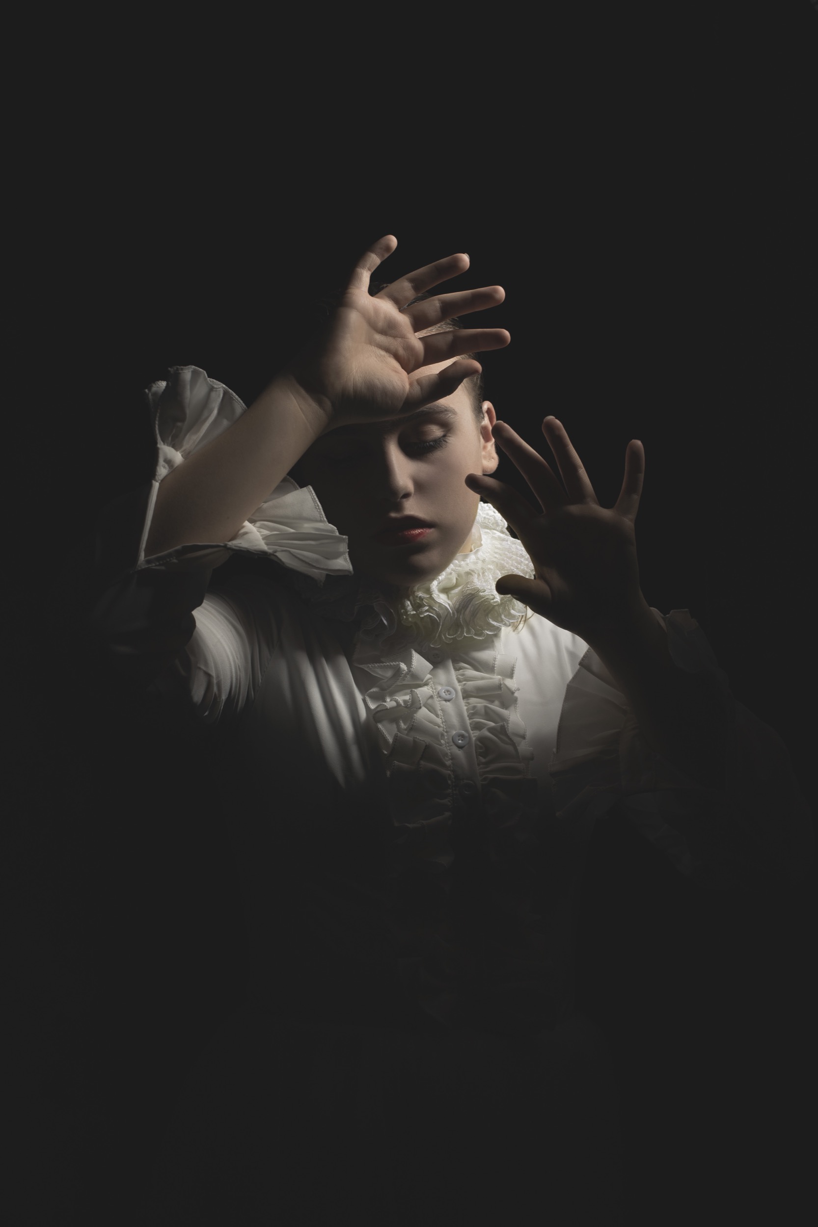 Artistic dark editorial