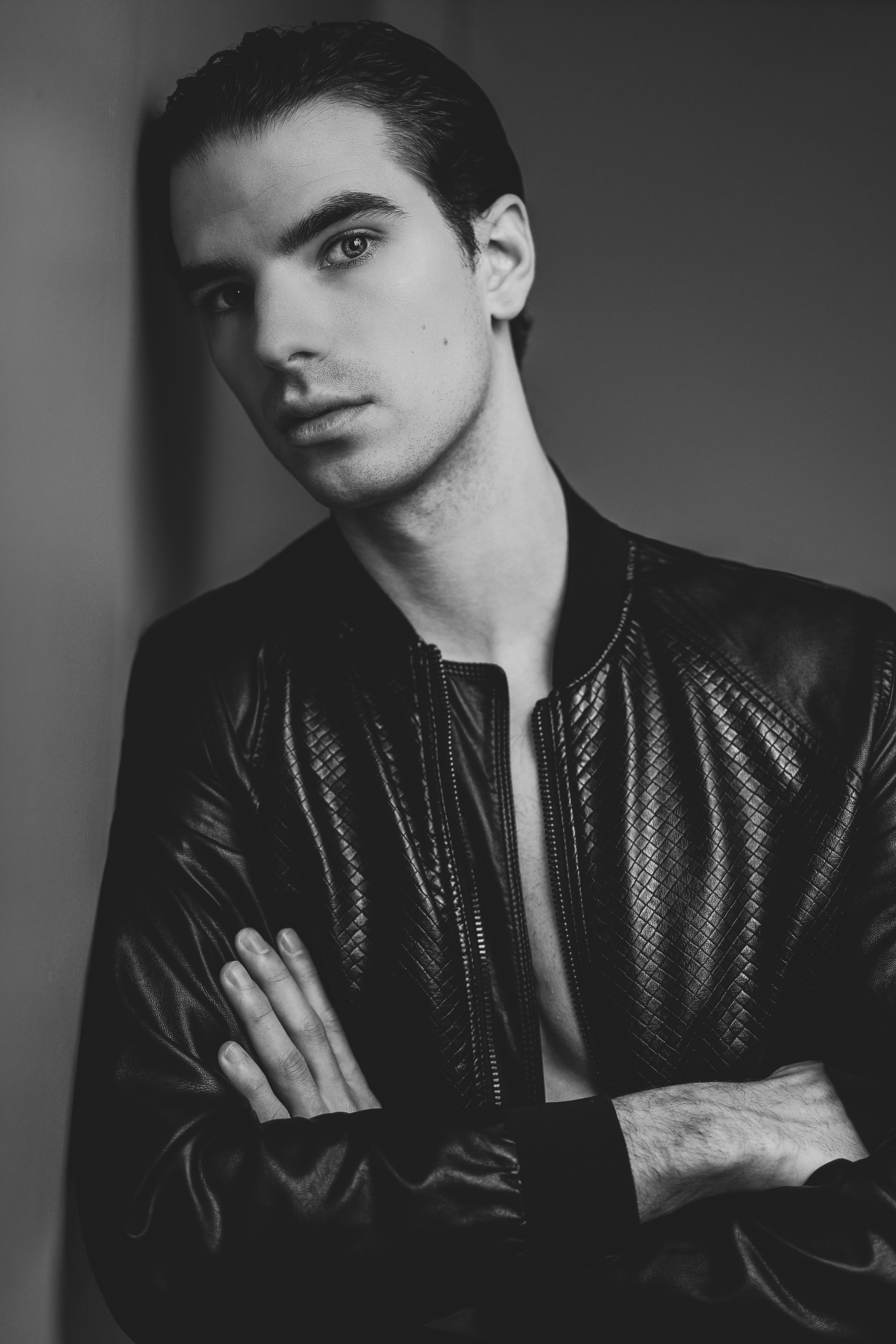 Male studio portrait